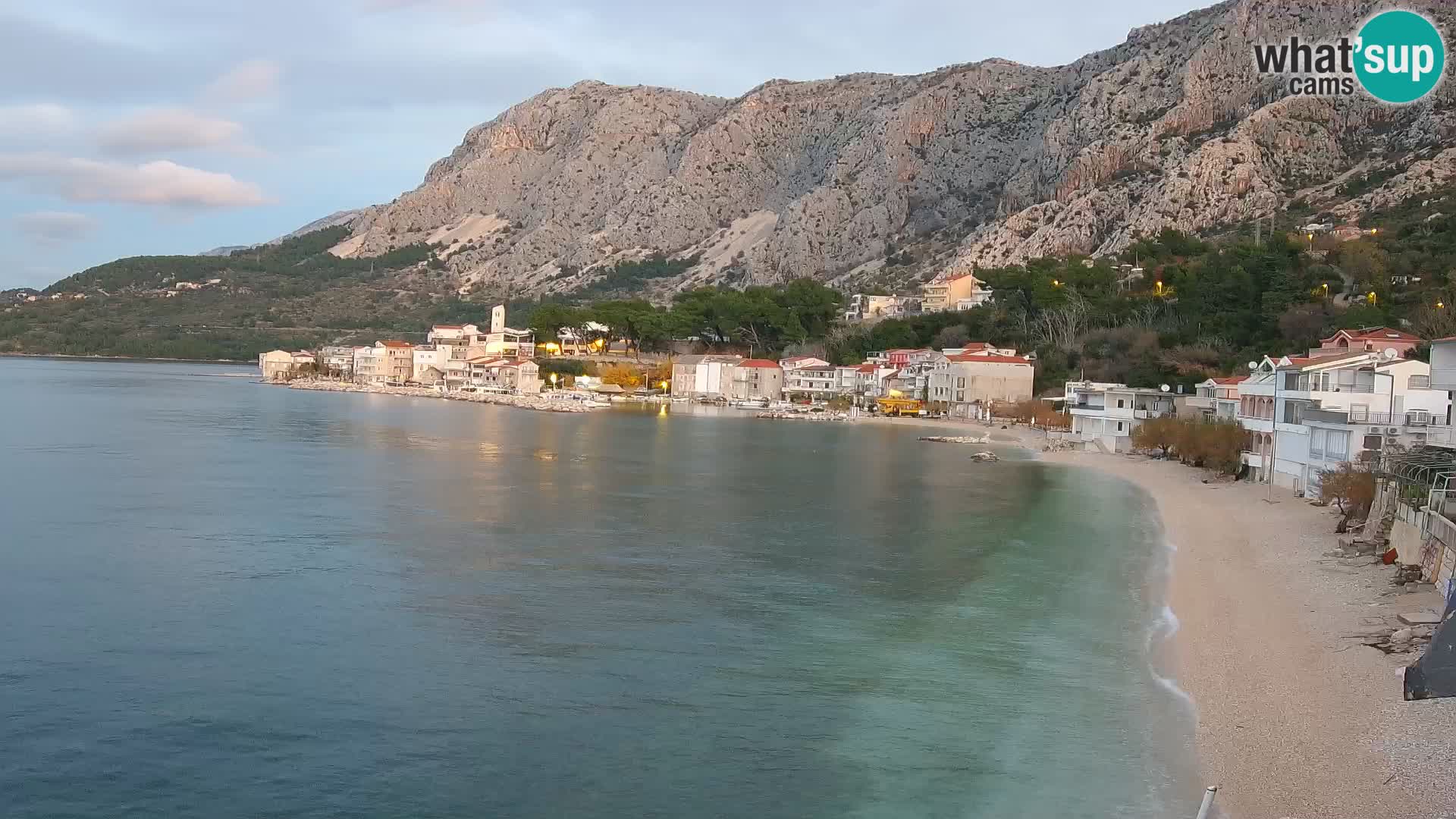 Webcam Drašnice (Podgora)  – Playa