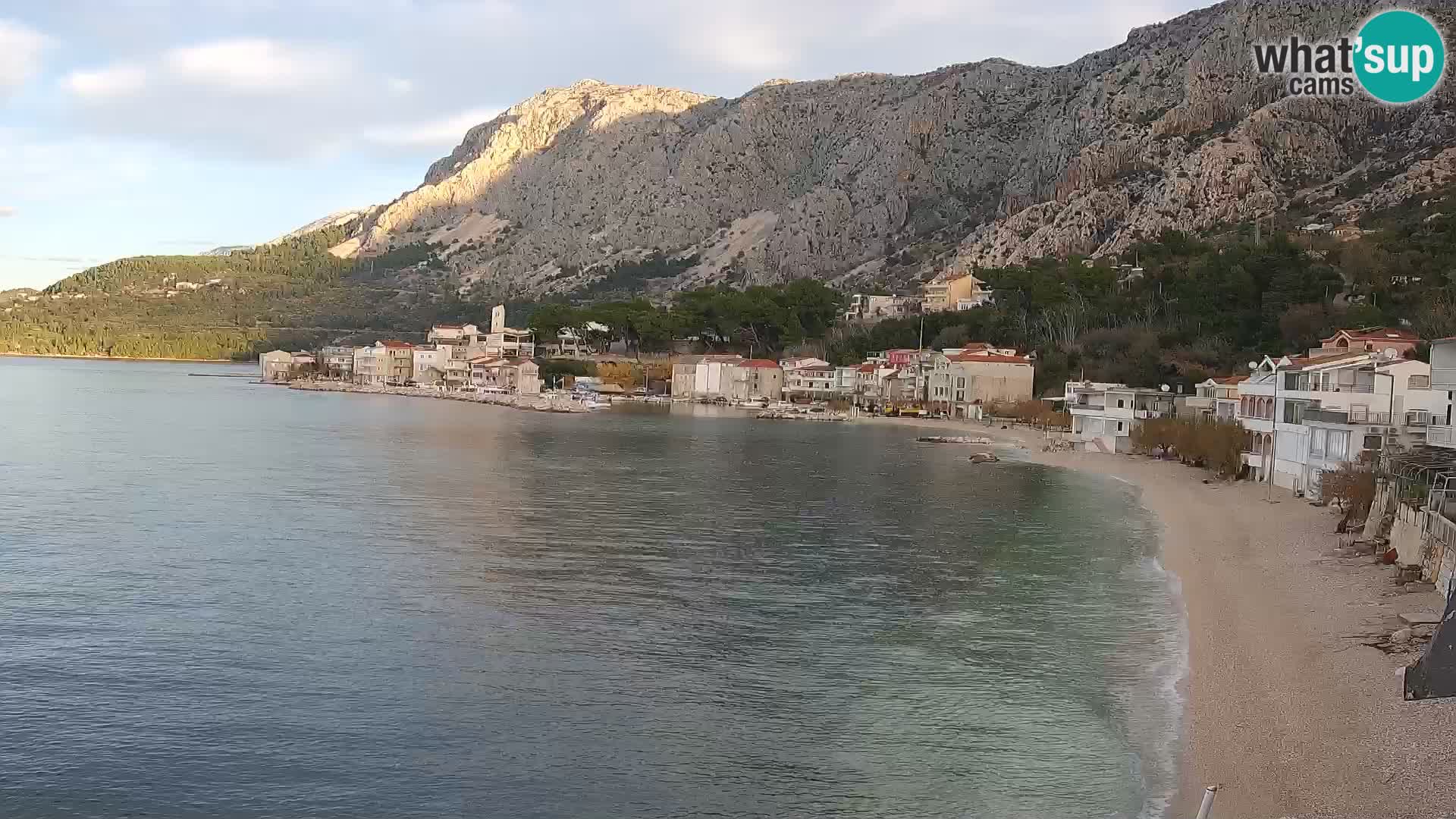 Webcam Drašnice (Podgora)  – Strand