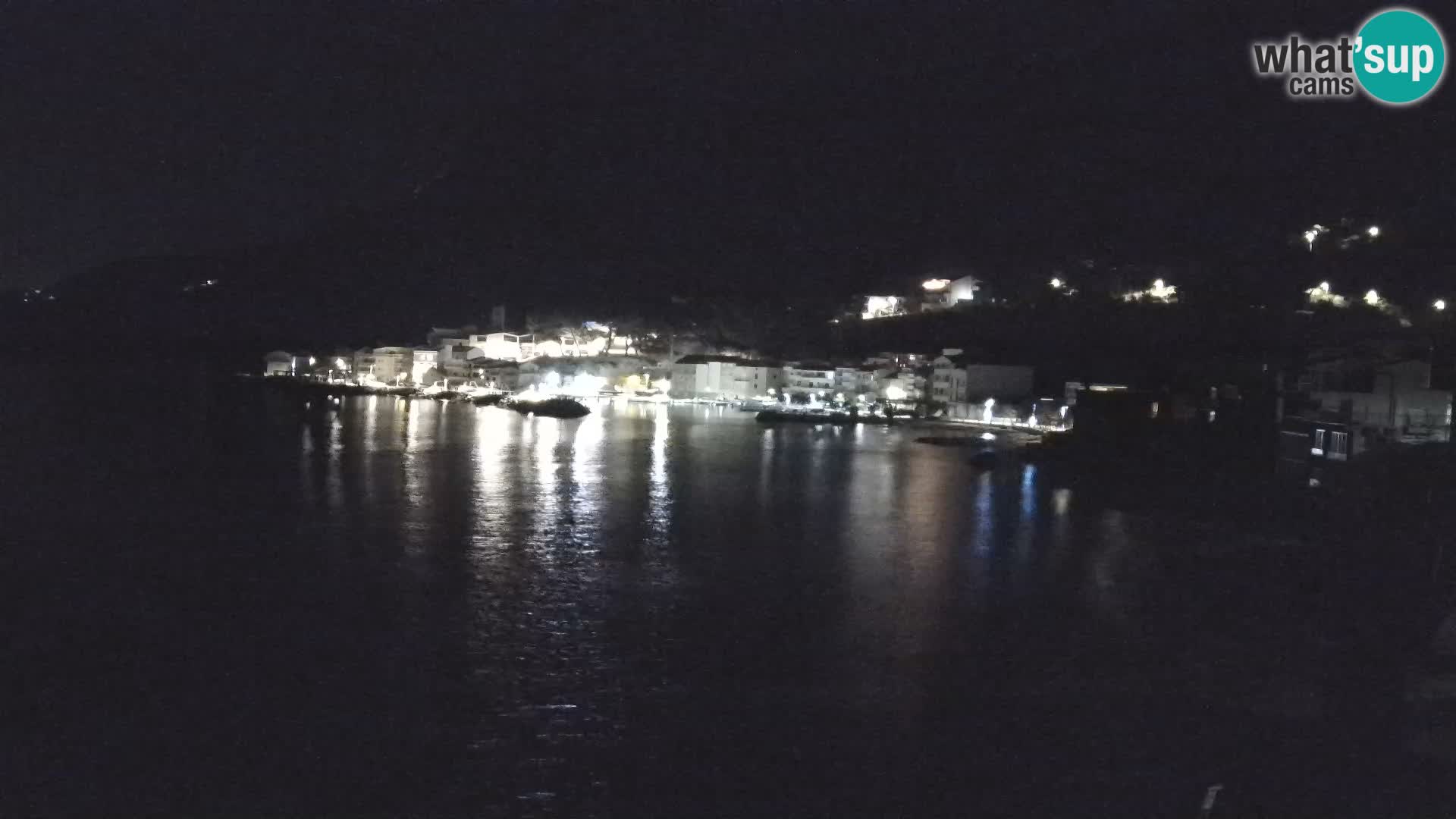 Webcam Drašnice (Podgora)  – Plage