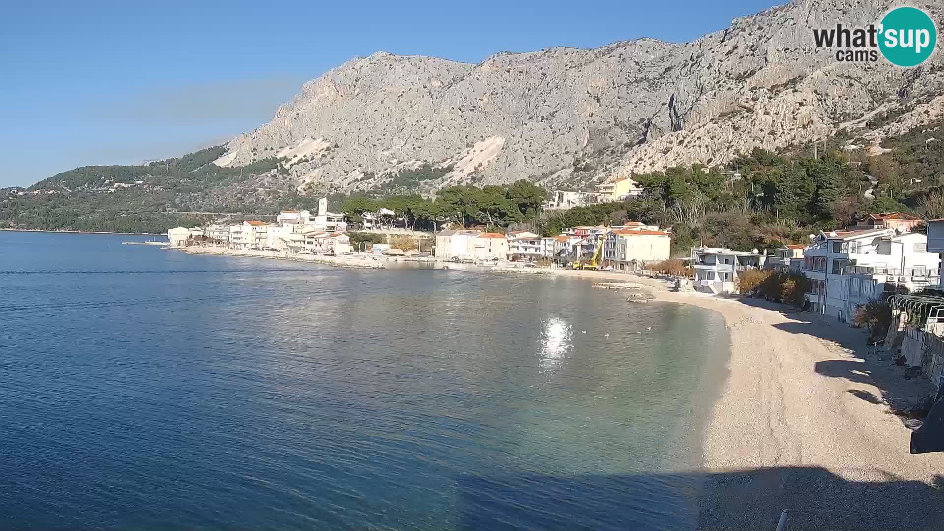 Webcam Drašnice (Podgora)  – Beach – Ober apartments