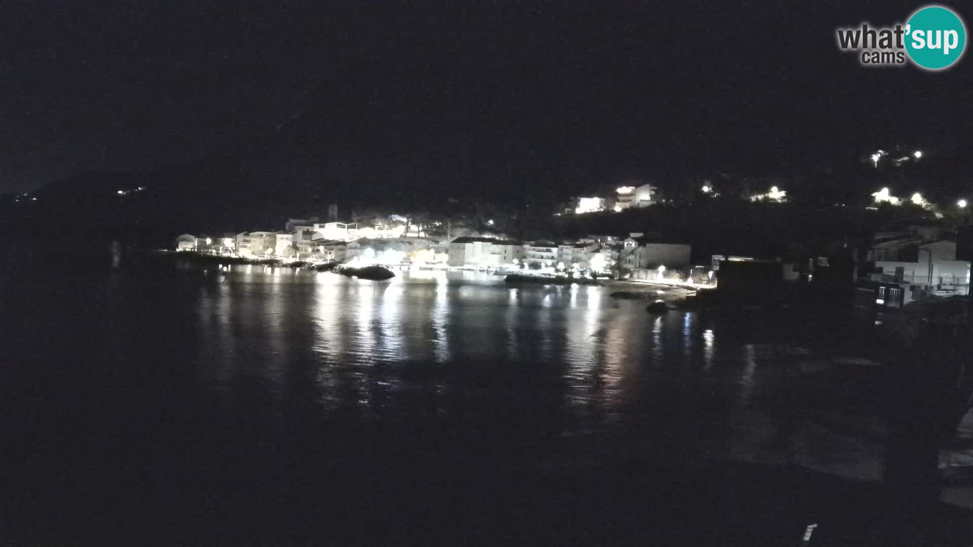 Webcam Drašnice (Podgora)  – Plage