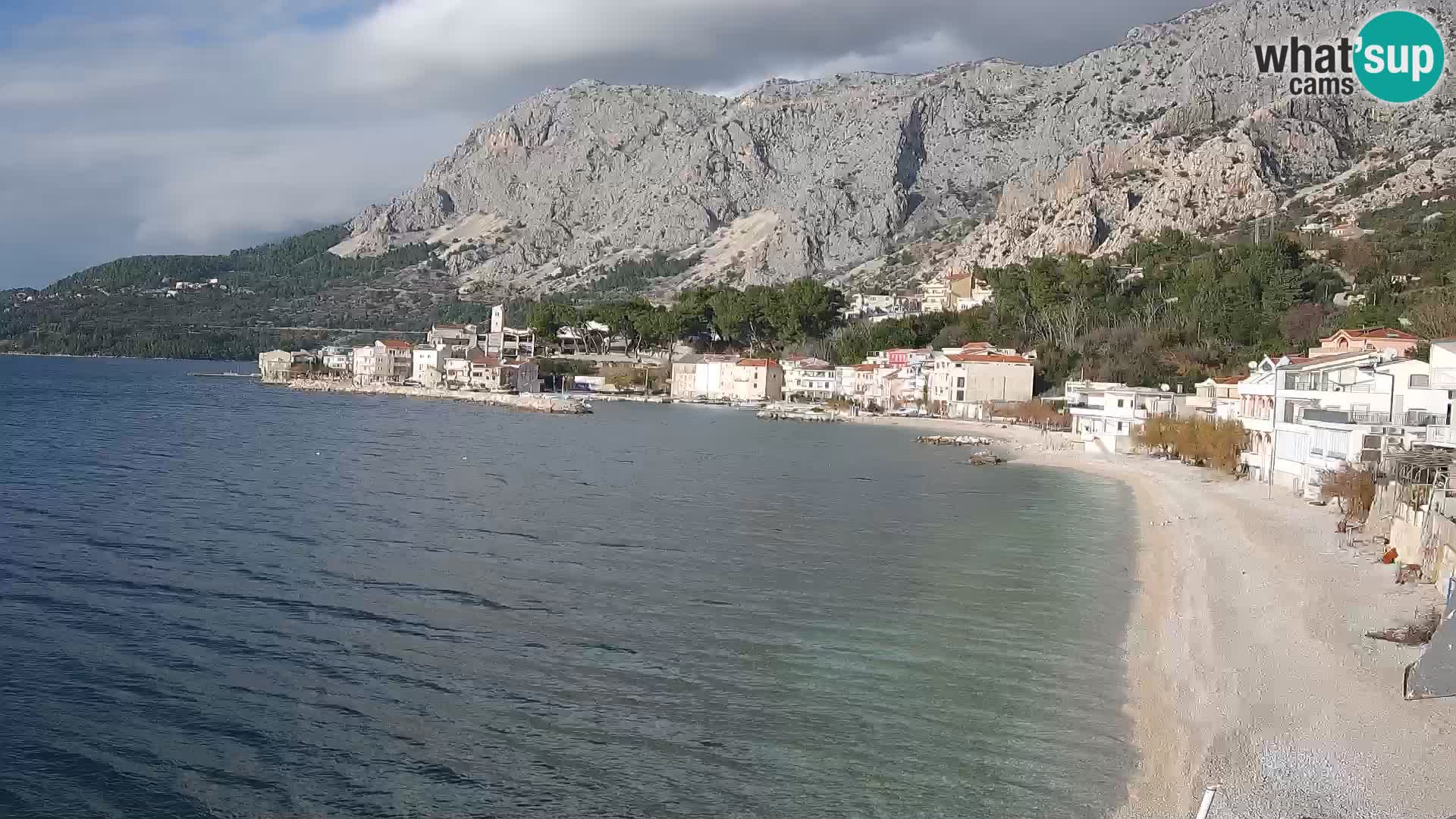 Webcam Drašnice (Podgora)  – Playa