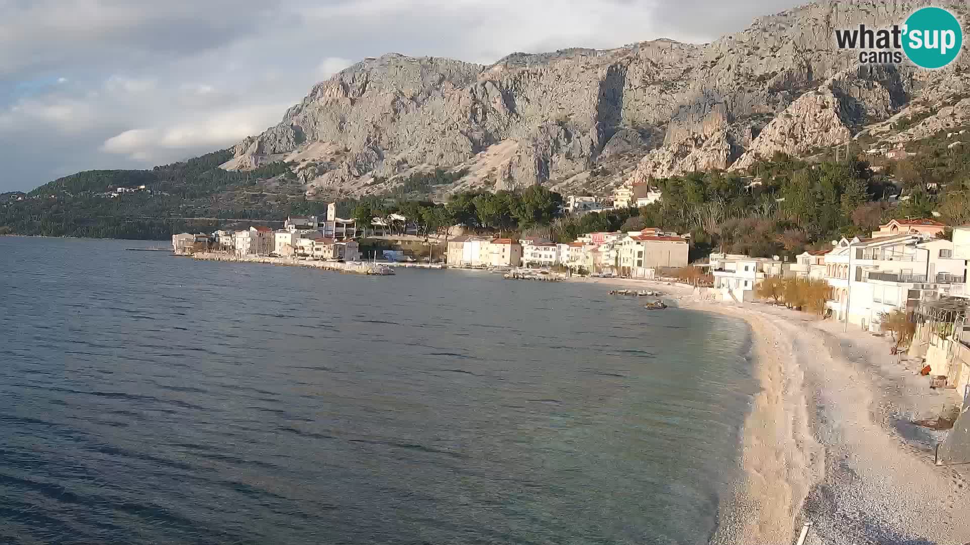 Kamera v živo Drašnice (Podgora) – Plaža