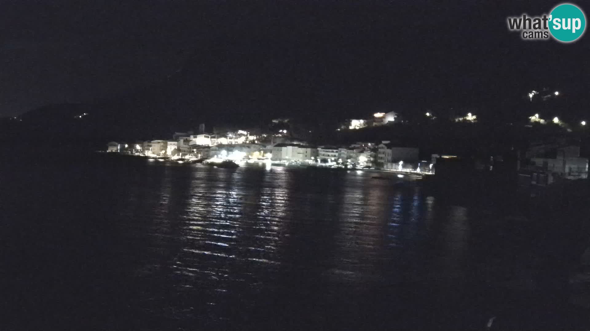 Webcam Drašnice (Podgora)  – Plage