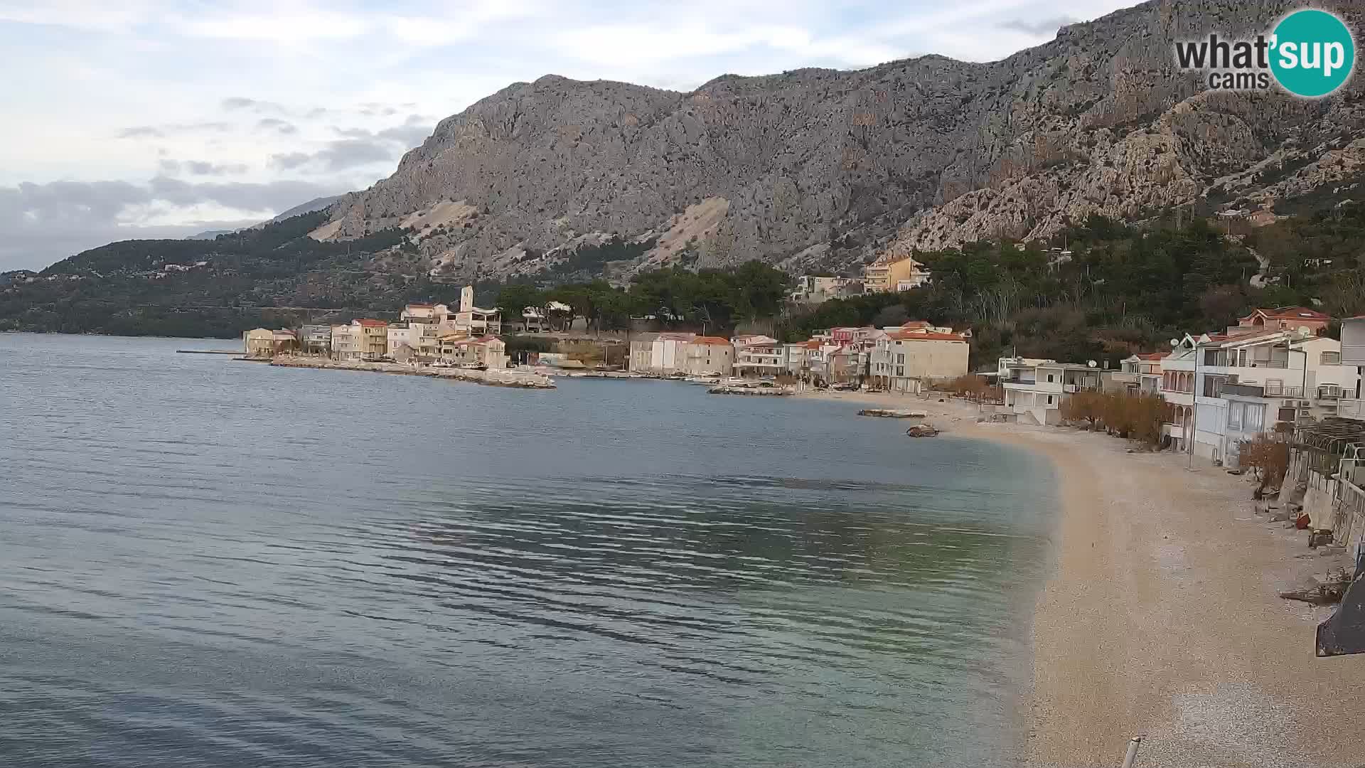 Webcam Drašnice (Podgora)  – Strand