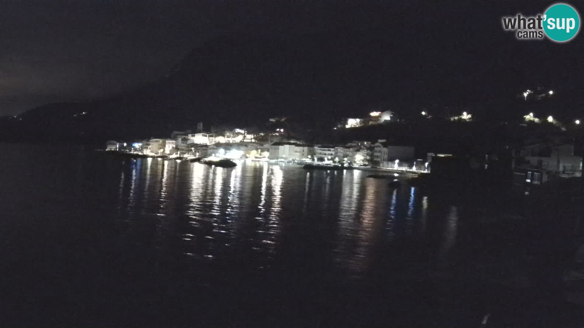 Webcam Drašnice (Podgora)  – Plage