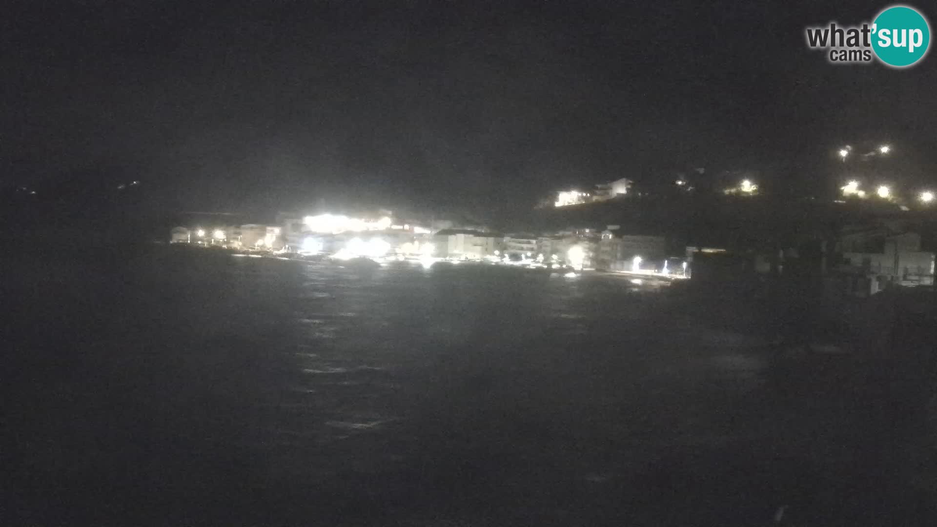 Webcam Drašnice (Podgora)  – Playa