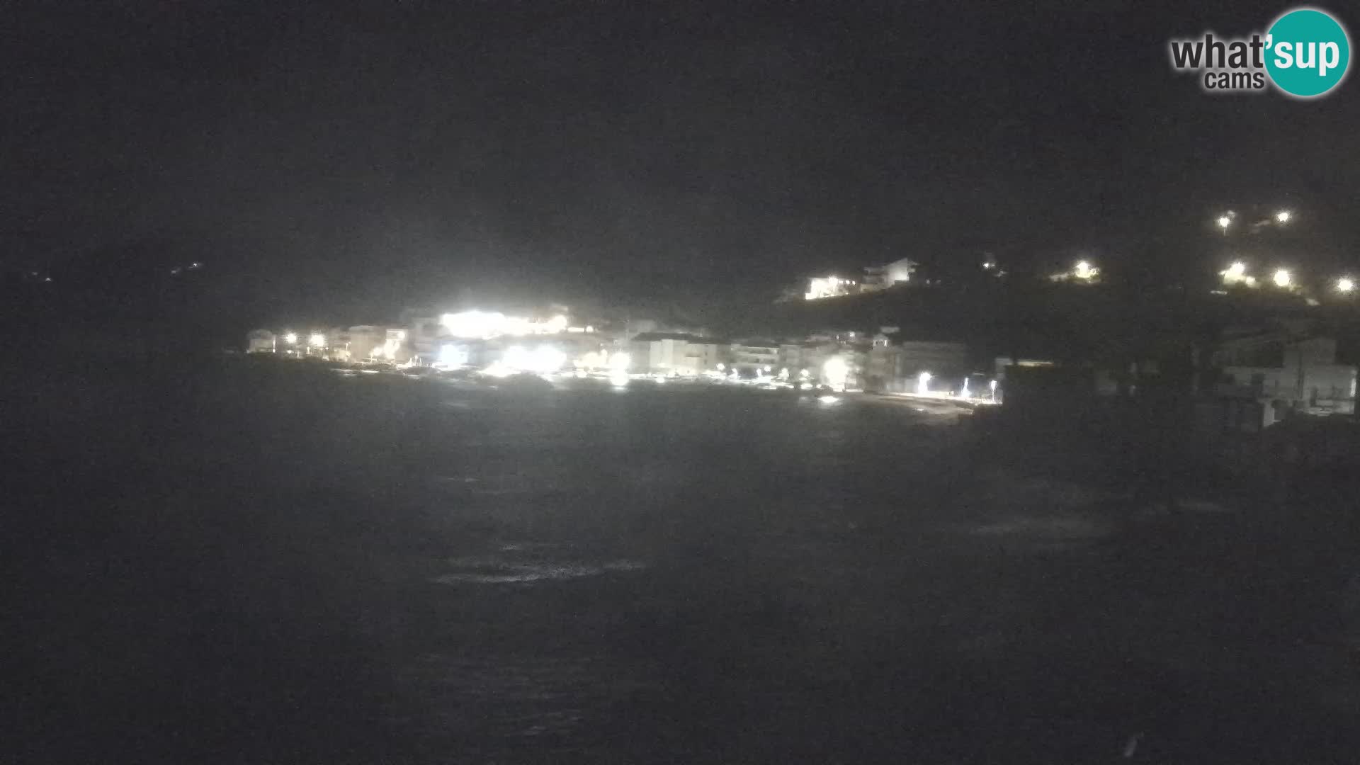 Webcam Drašnice (Podgora)  – Spiaggia