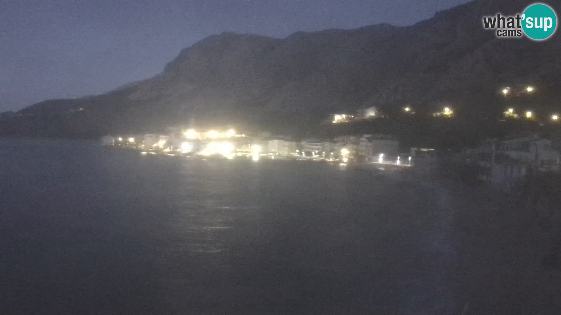 Webcam Drašnice (Podgora)  – Spiaggia