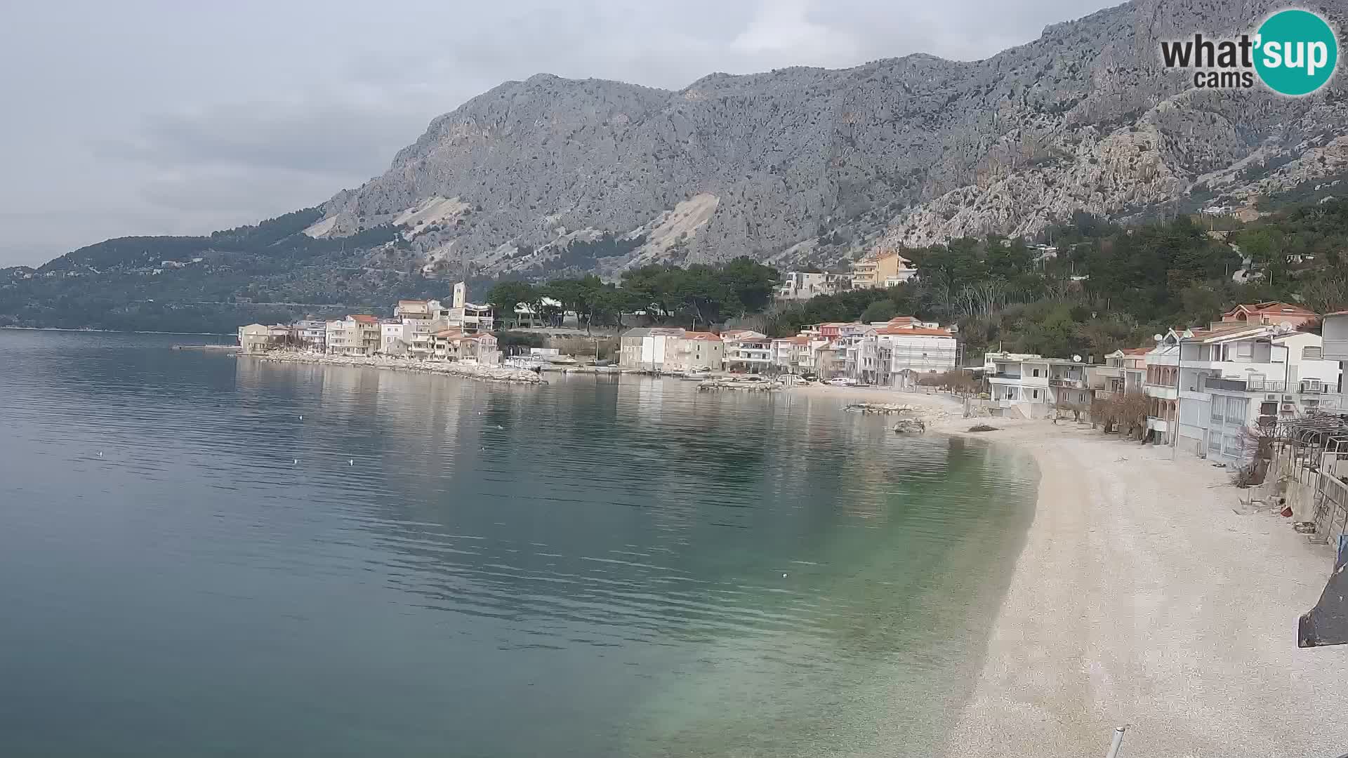 Webcam Drašnice (Podgora)  – Playa