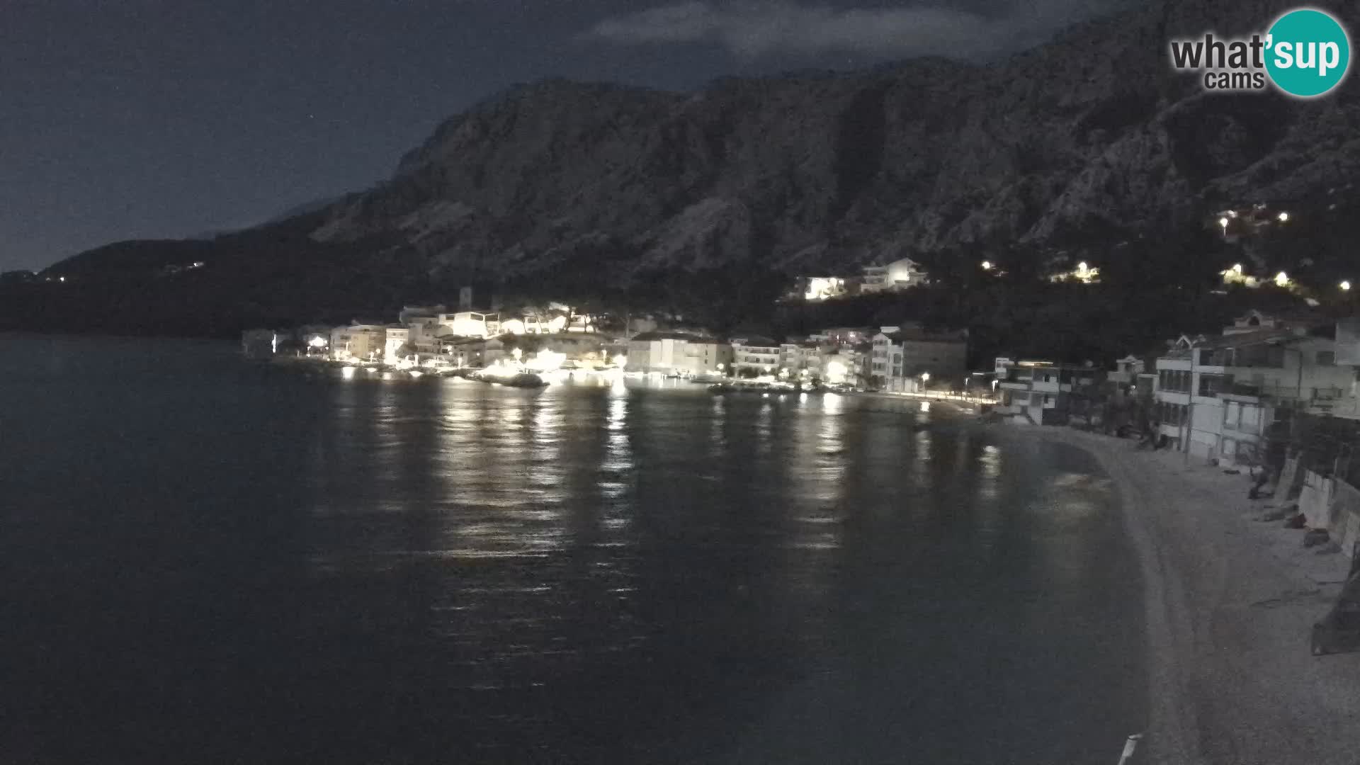 Webcam Drašnice (Podgora)  – Beach – Ober apartments