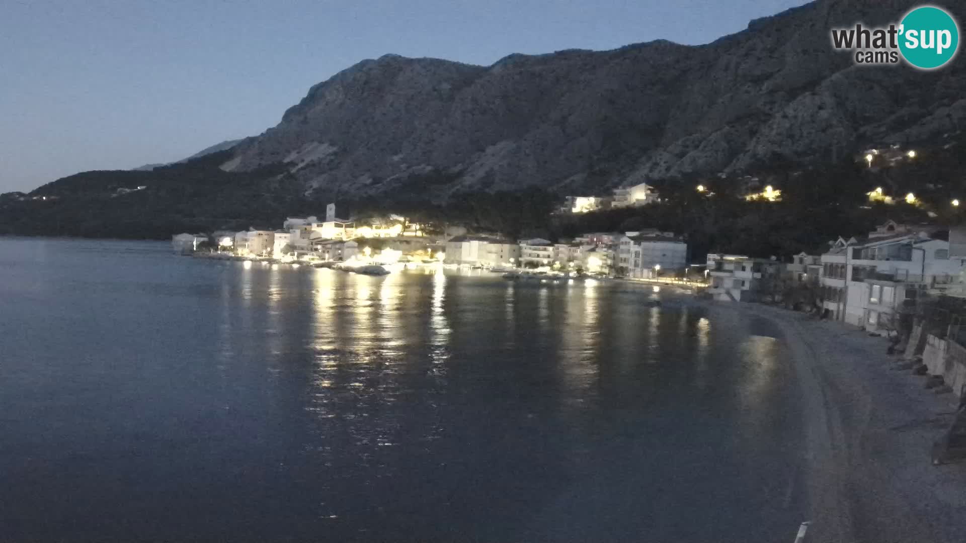 Webcam Drašnice (Podgora)  – Playa