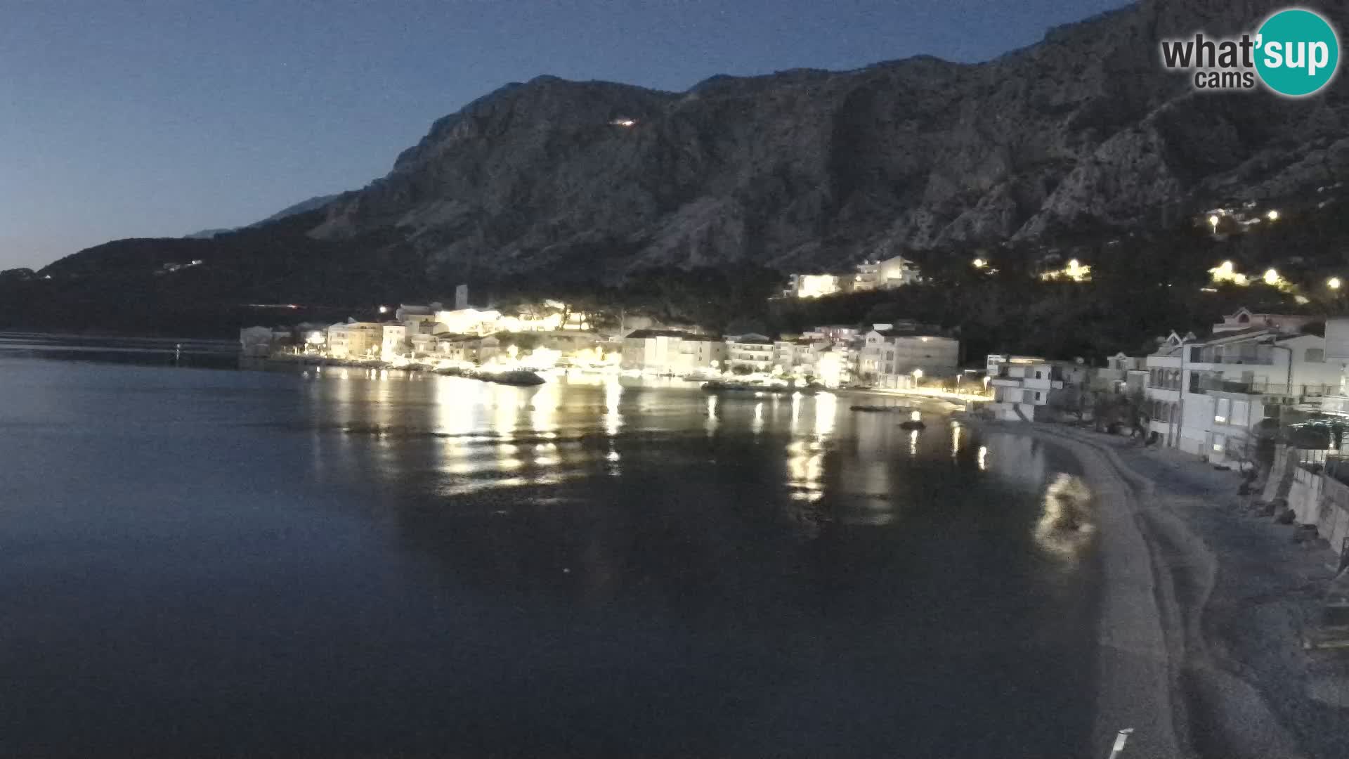 Webcam Drašnice (Podgora)  – Beach – Ober apartments