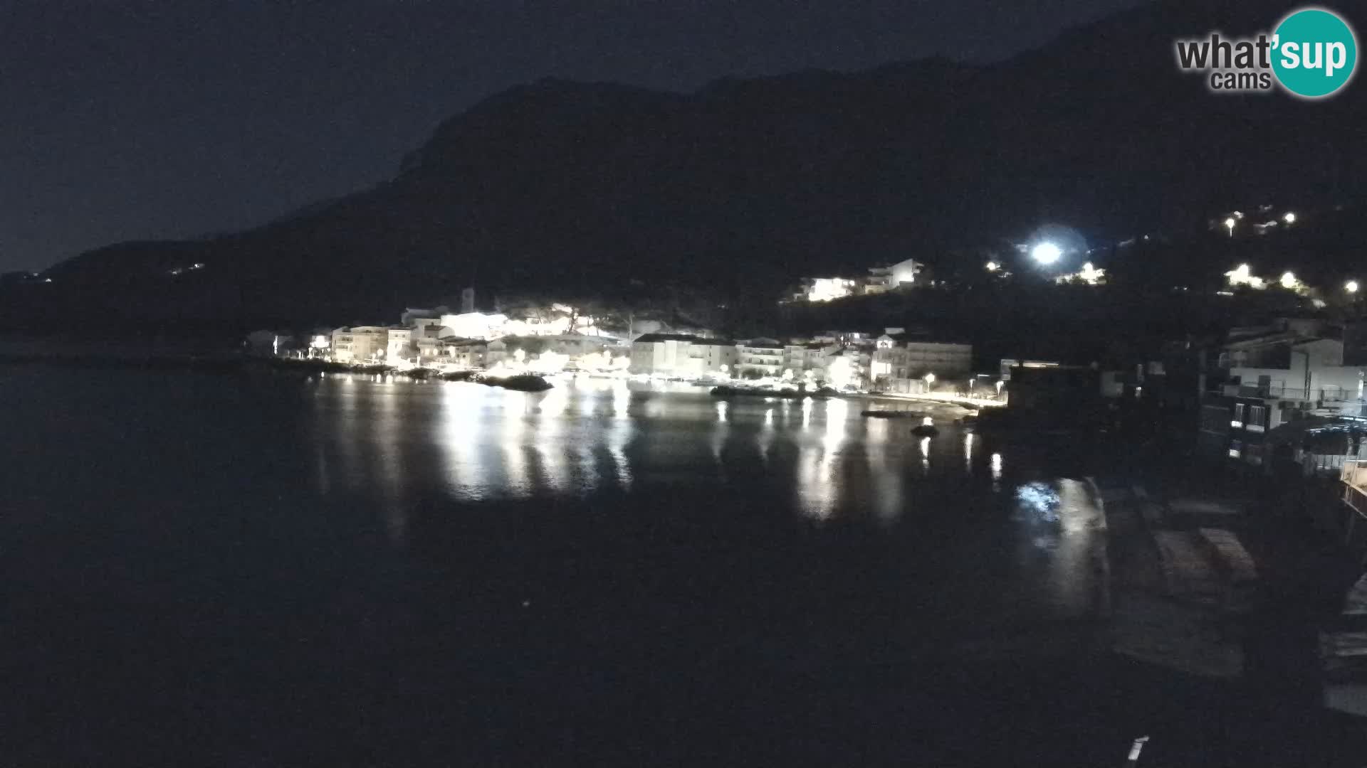 Kamera v živo Drašnice (Podgora) – Plaža