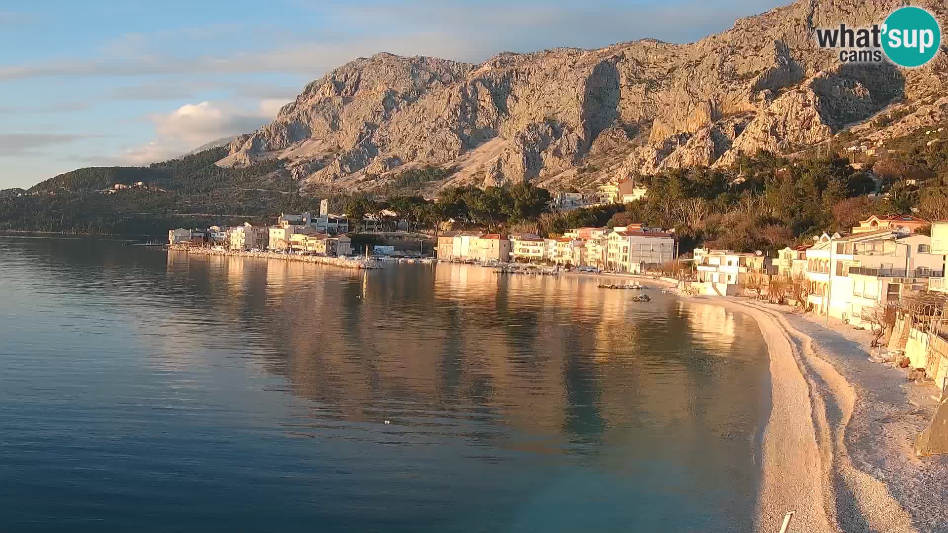 Kamera v živo Drašnice (Podgora) – Plaža