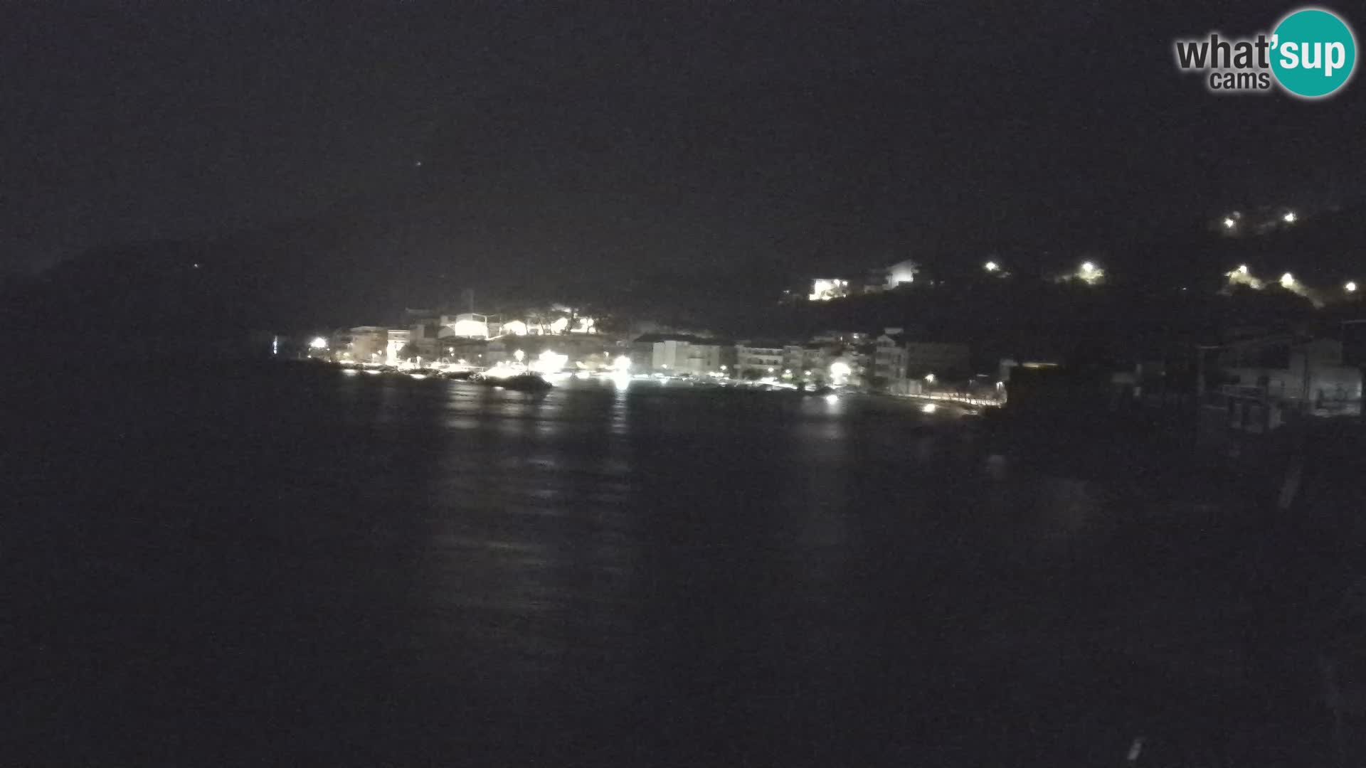 Webcam Drašnice (Podgora)  – Spiaggia