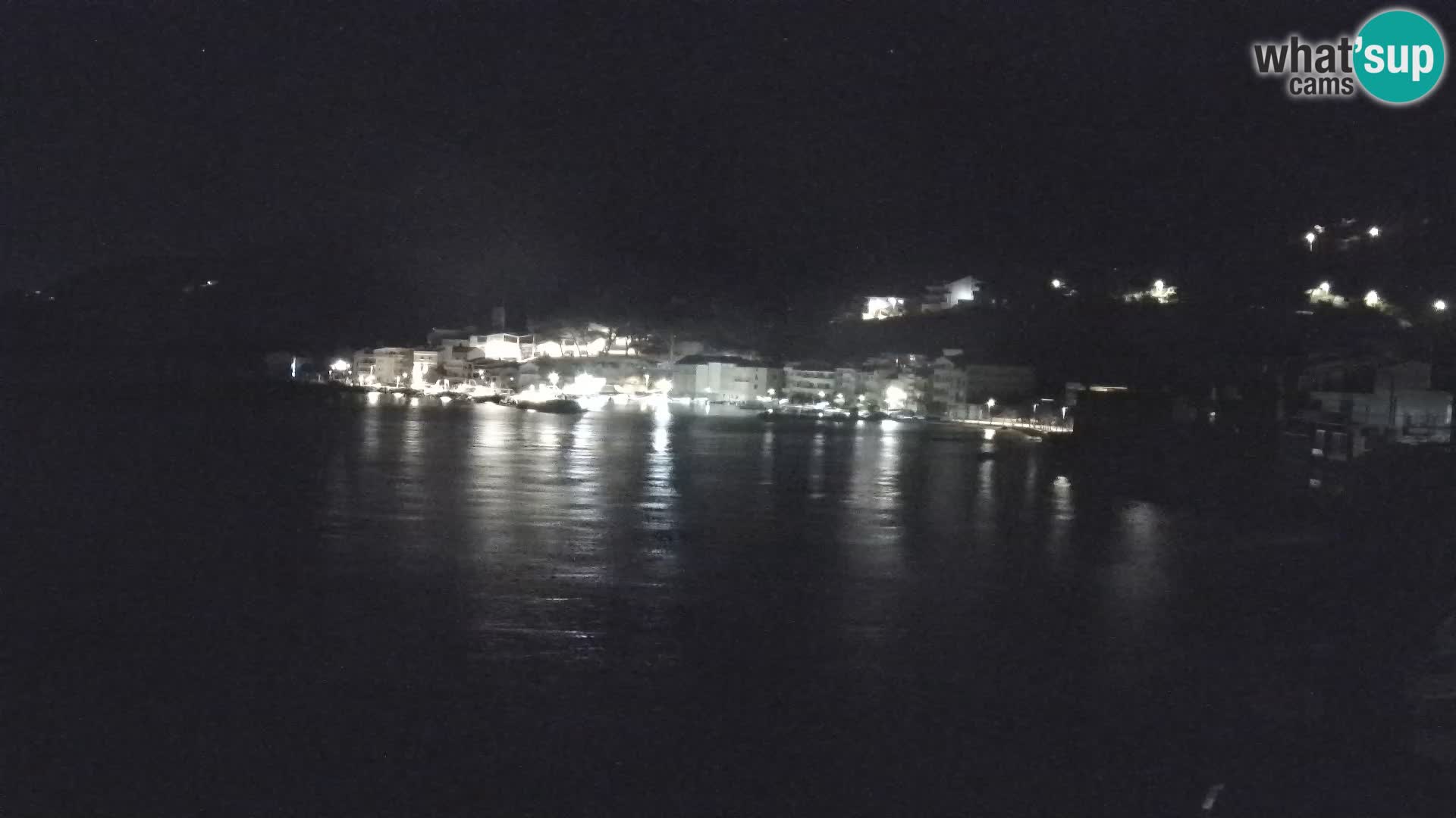 Web Kamera Drašnice (Podgora) – Plaža sa Apartmana Ober