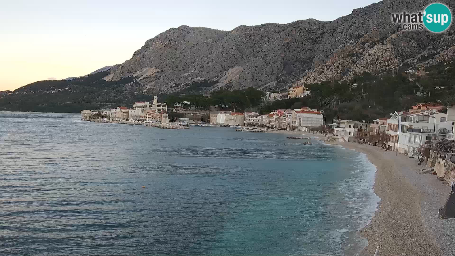 Webcam Drašnice (Podgora)  – Plage