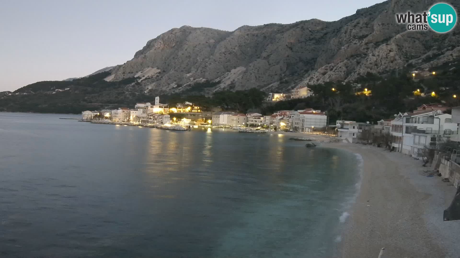 Webcam Drašnice (Podgora)  – Beach – Ober apartments