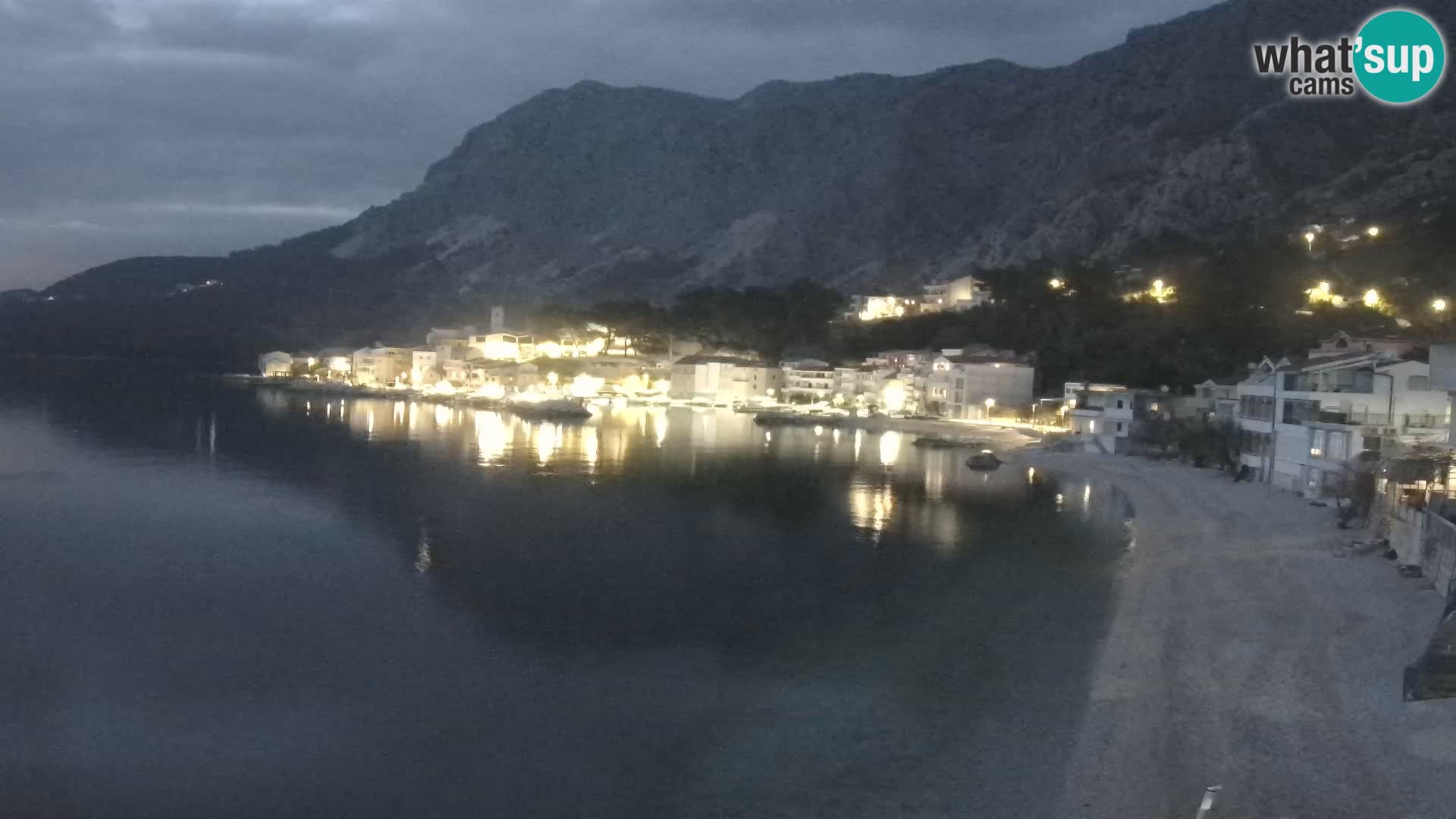 Webcam Drašnice (Podgora)  – Beach – Ober apartments