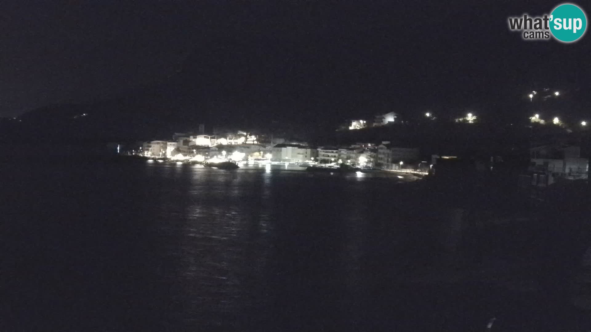 Webcam Drašnice (Podgora)  – Spiaggia