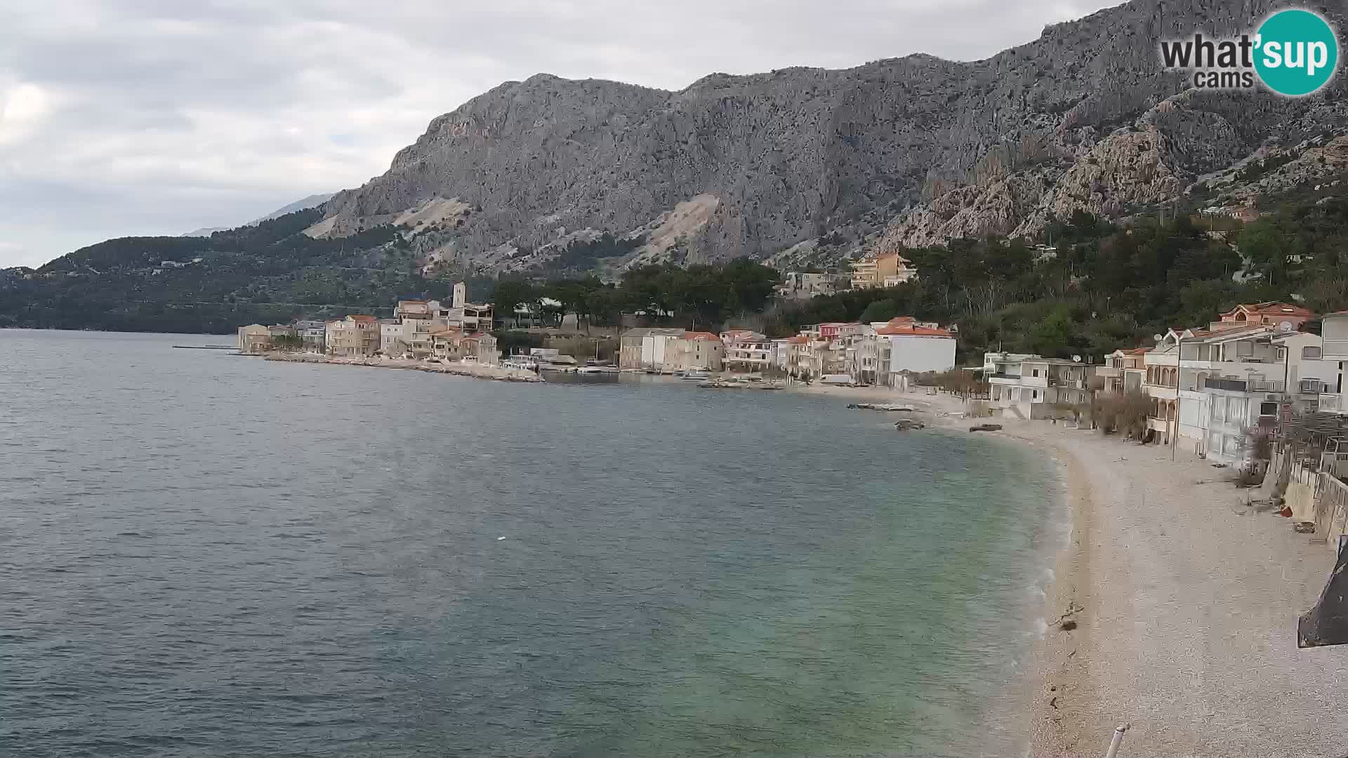 Webcam Drašnice (Podgora)  – Beach – Ober apartments