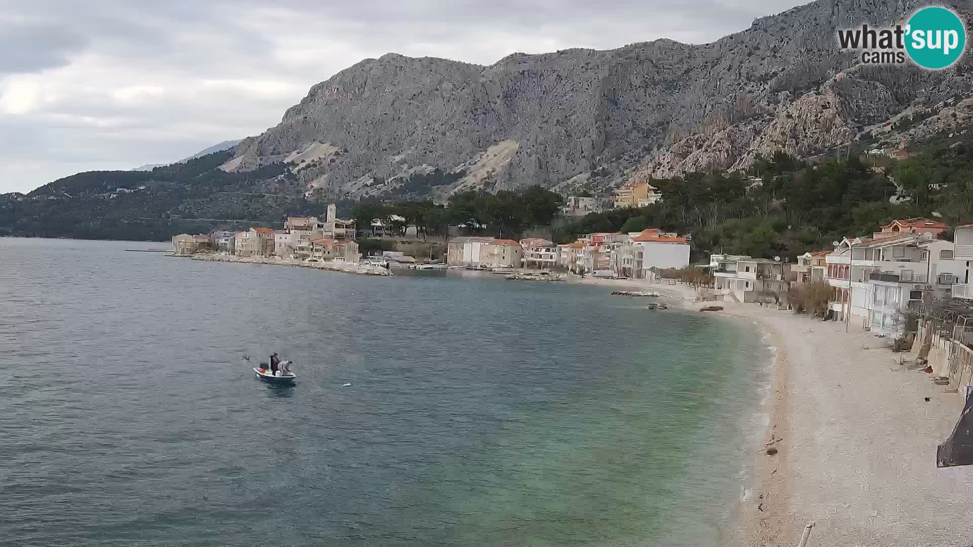 Webcam Drašnice (Podgora)  – Strand