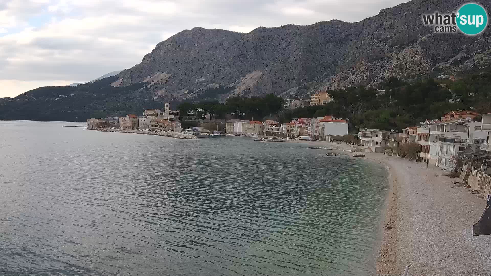 Kamera v živo Drašnice (Podgora) – Plaža