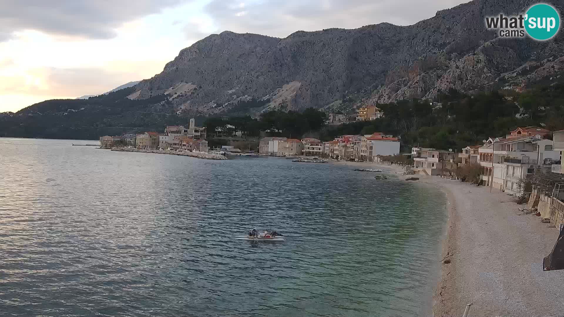 Kamera v živo Drašnice (Podgora) – Plaža