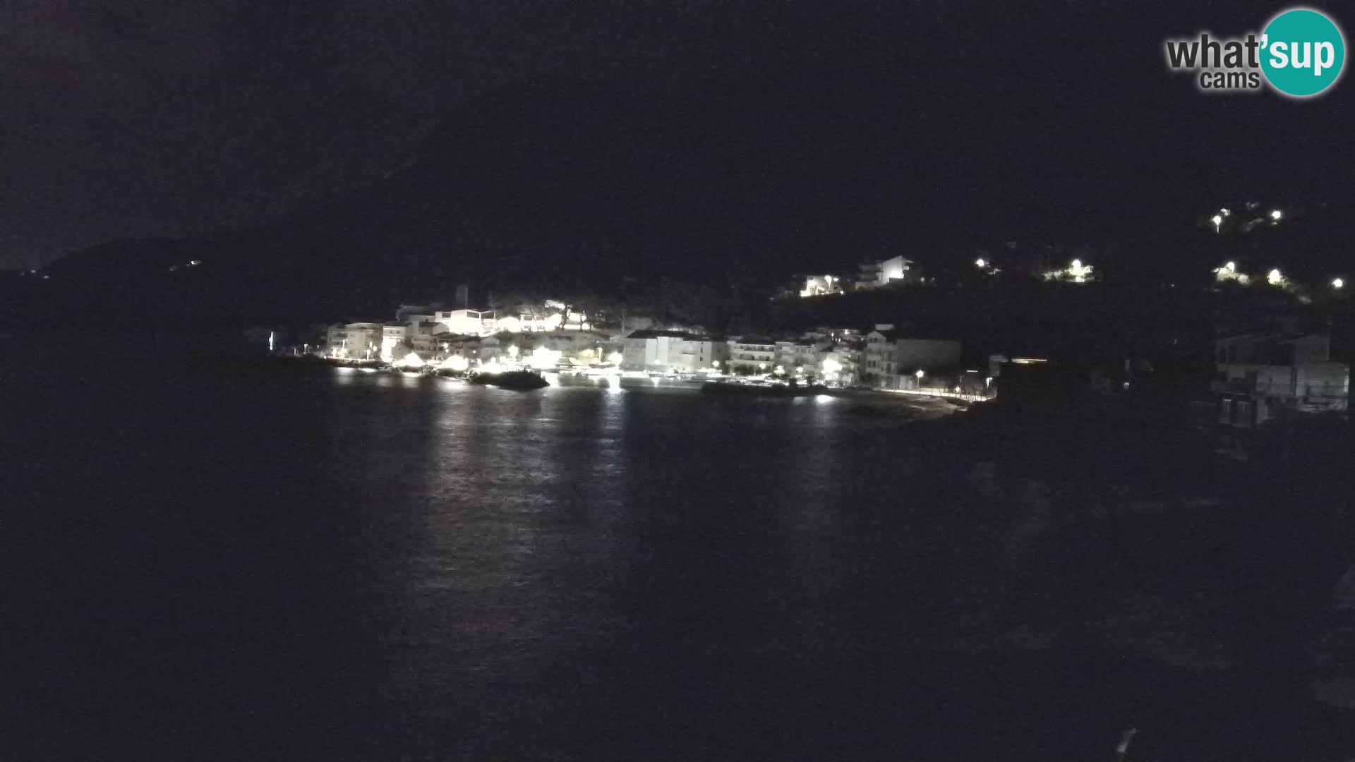 Webcam Drašnice (Podgora)  – Plage