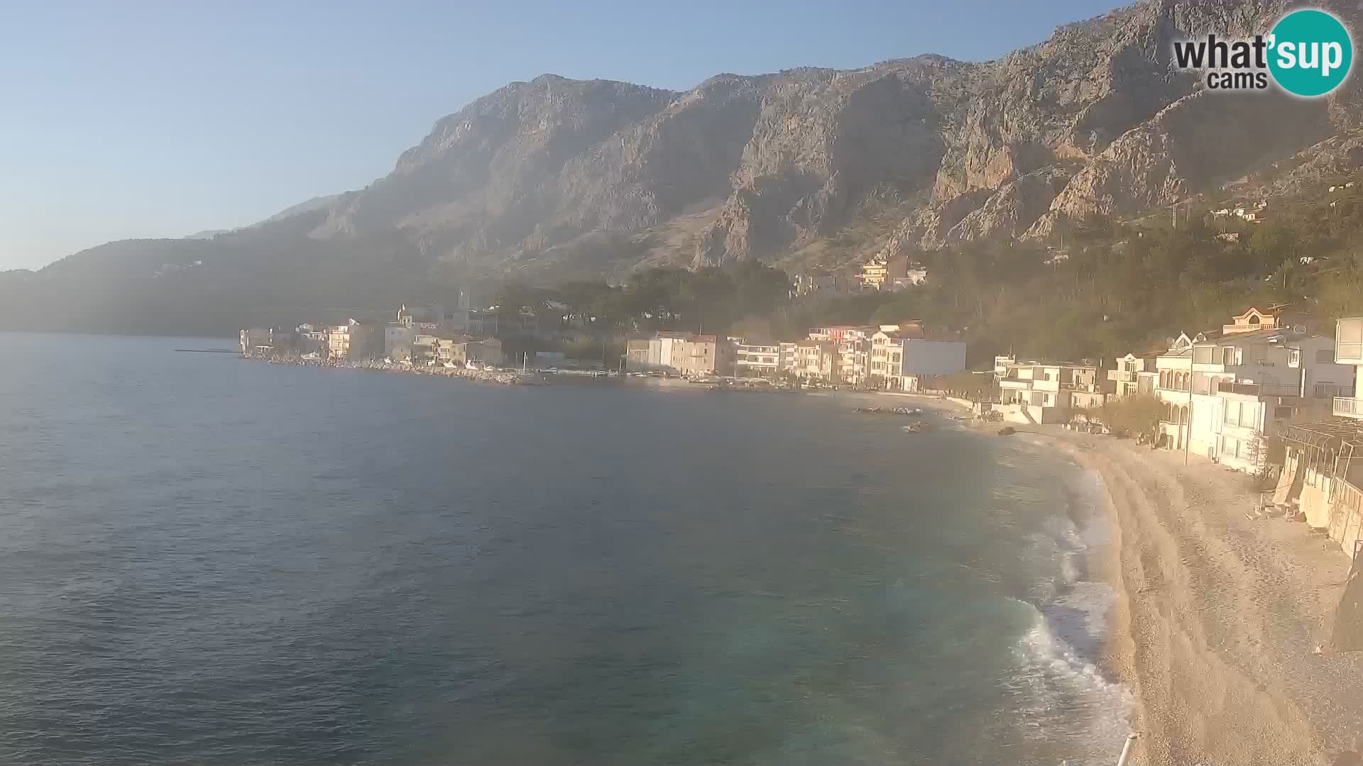 Kamera v živo Drašnice (Podgora) – Plaža