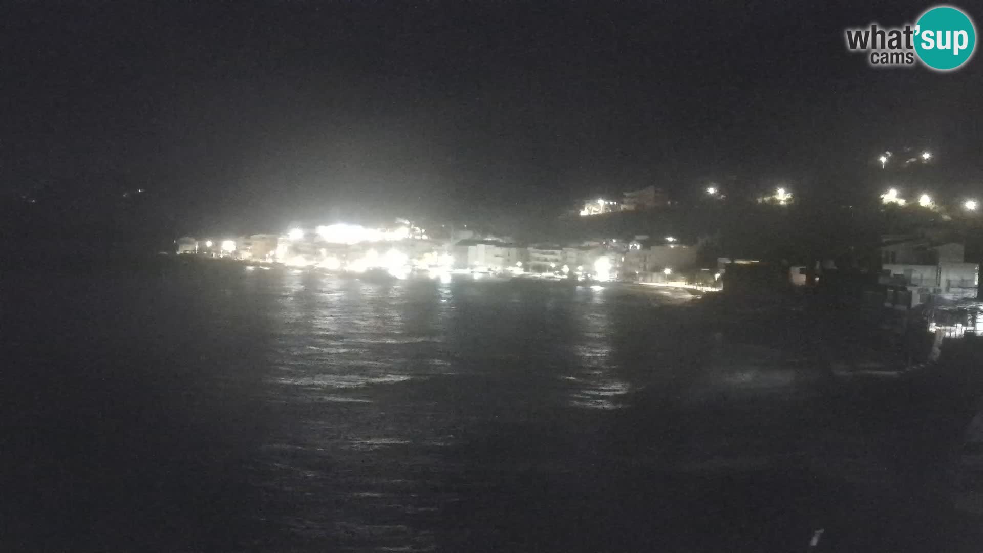 Web Kamera Drašnice (Podgora) – Plaža sa Apartmana Ober