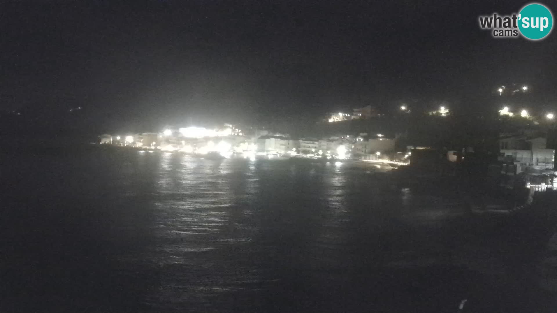 Webcam Drašnice (Podgora)  – Spiaggia