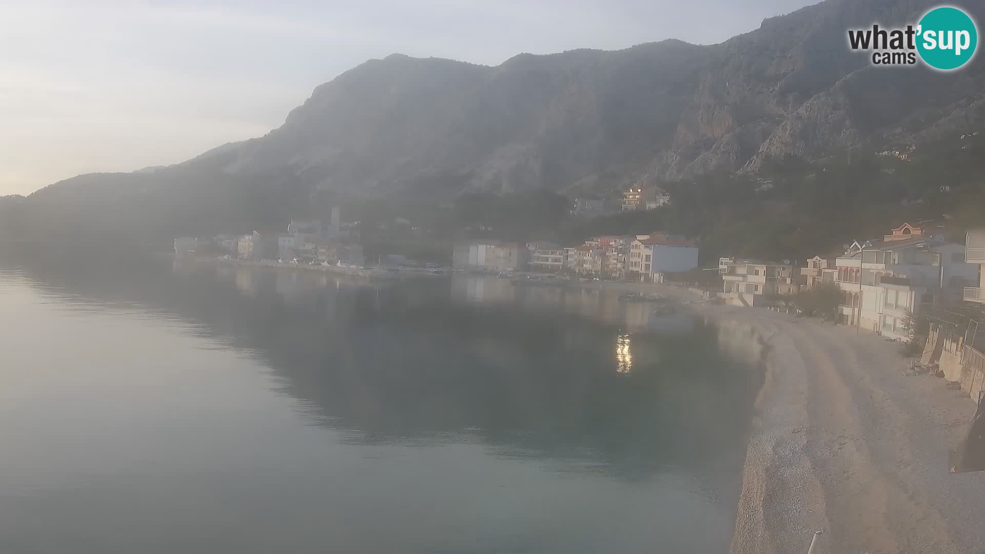 Webcam Drašnice (Podgora)  – Beach – Ober apartments