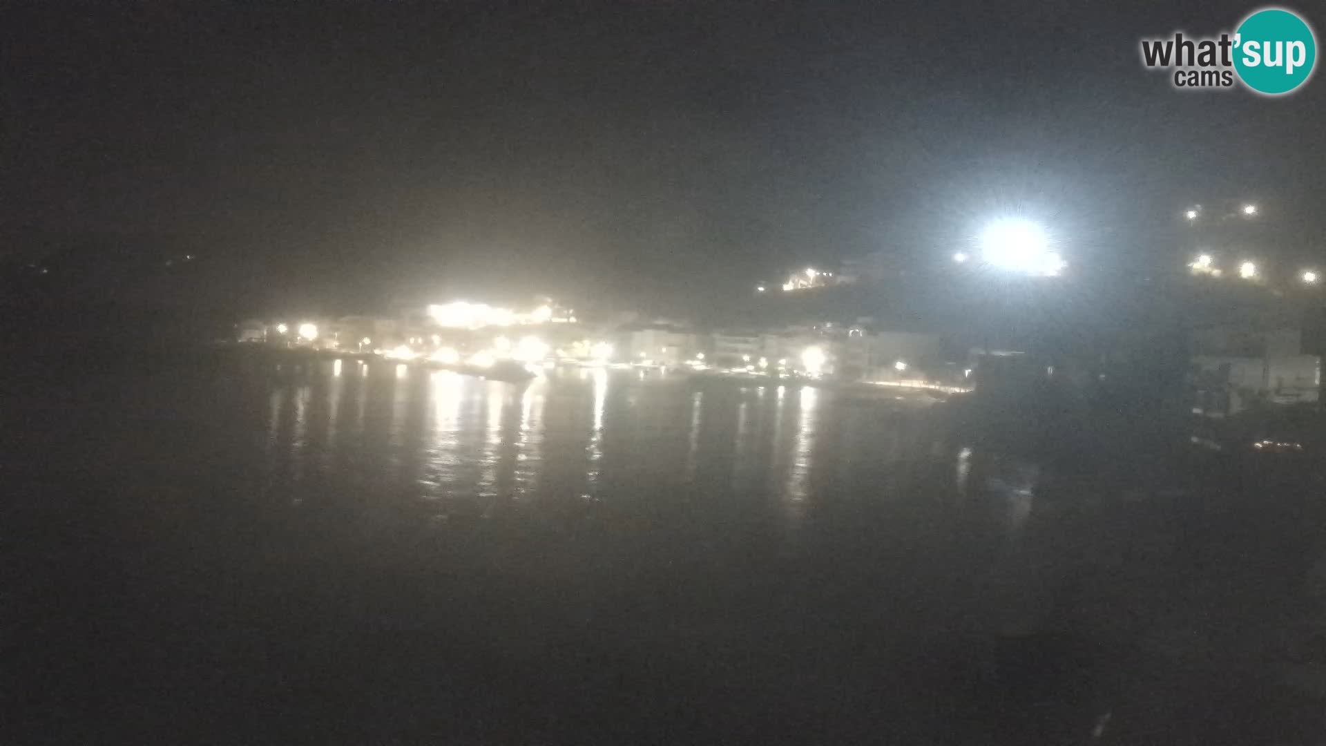 Web Kamera Drašnice (Podgora) – Plaža sa Apartmana Ober