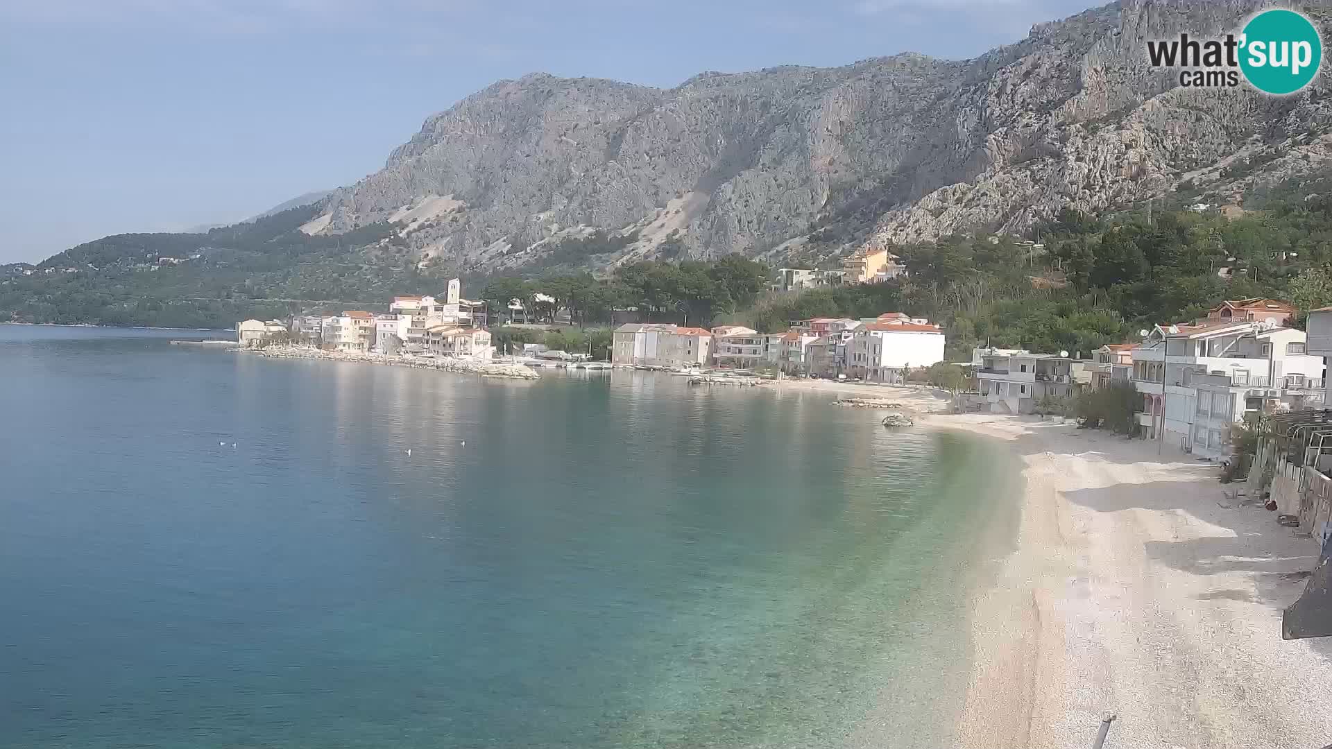 Webcam Drašnice (Podgora)  – Playa