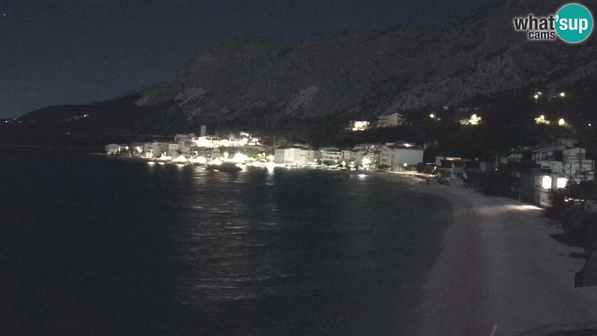 Kamera v živo Drašnice (Podgora) – Plaža