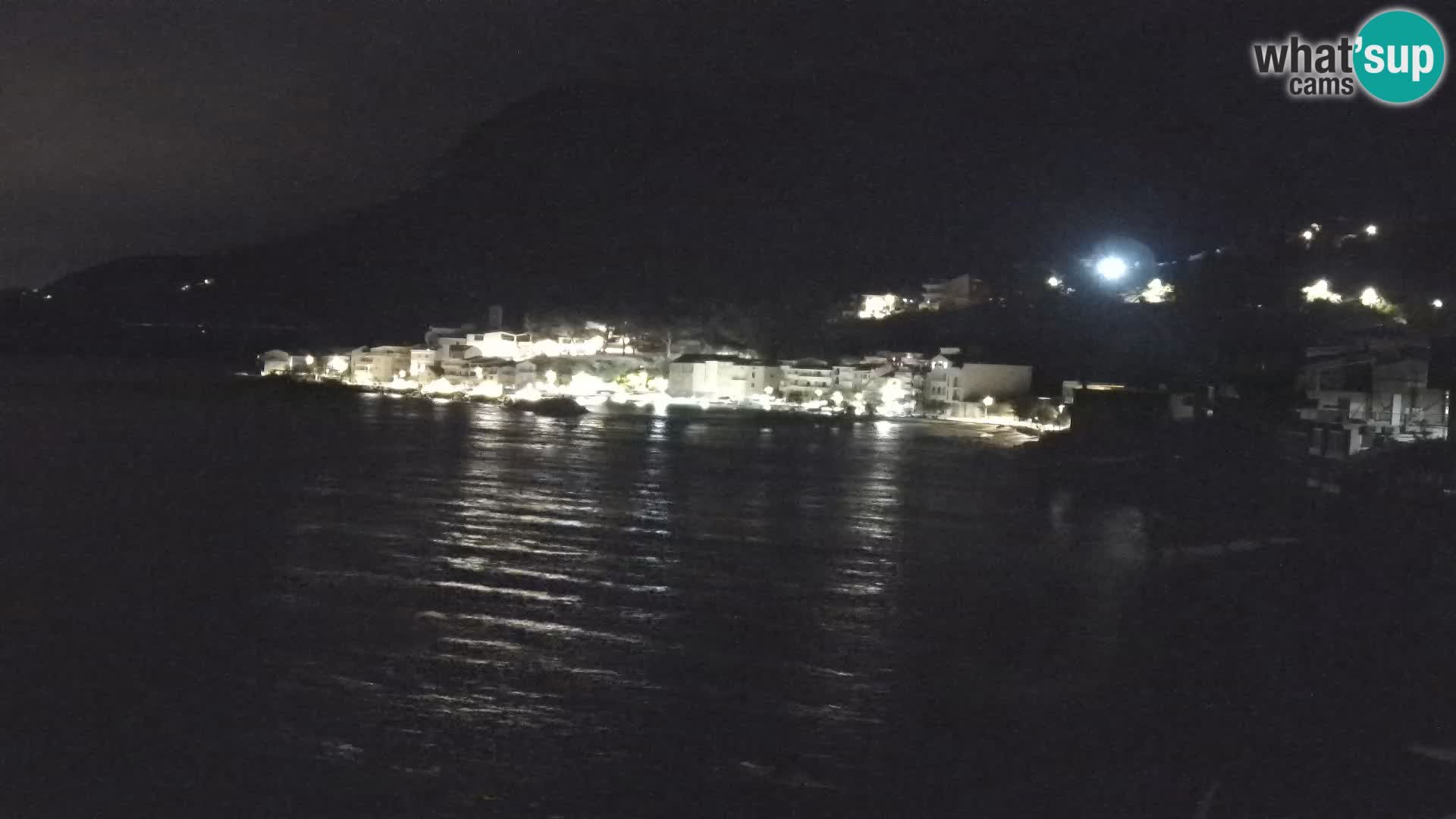 Webcam Drašnice (Podgora)  – Playa