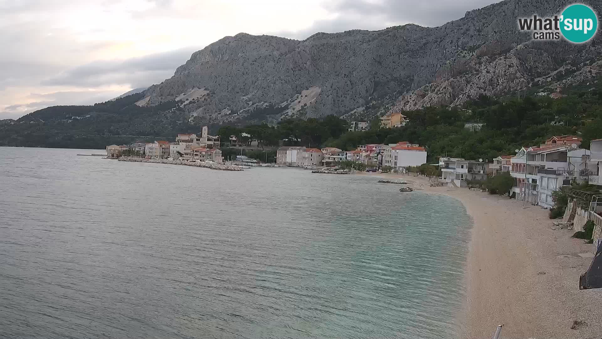 Kamera v živo Drašnice (Podgora) – Plaža