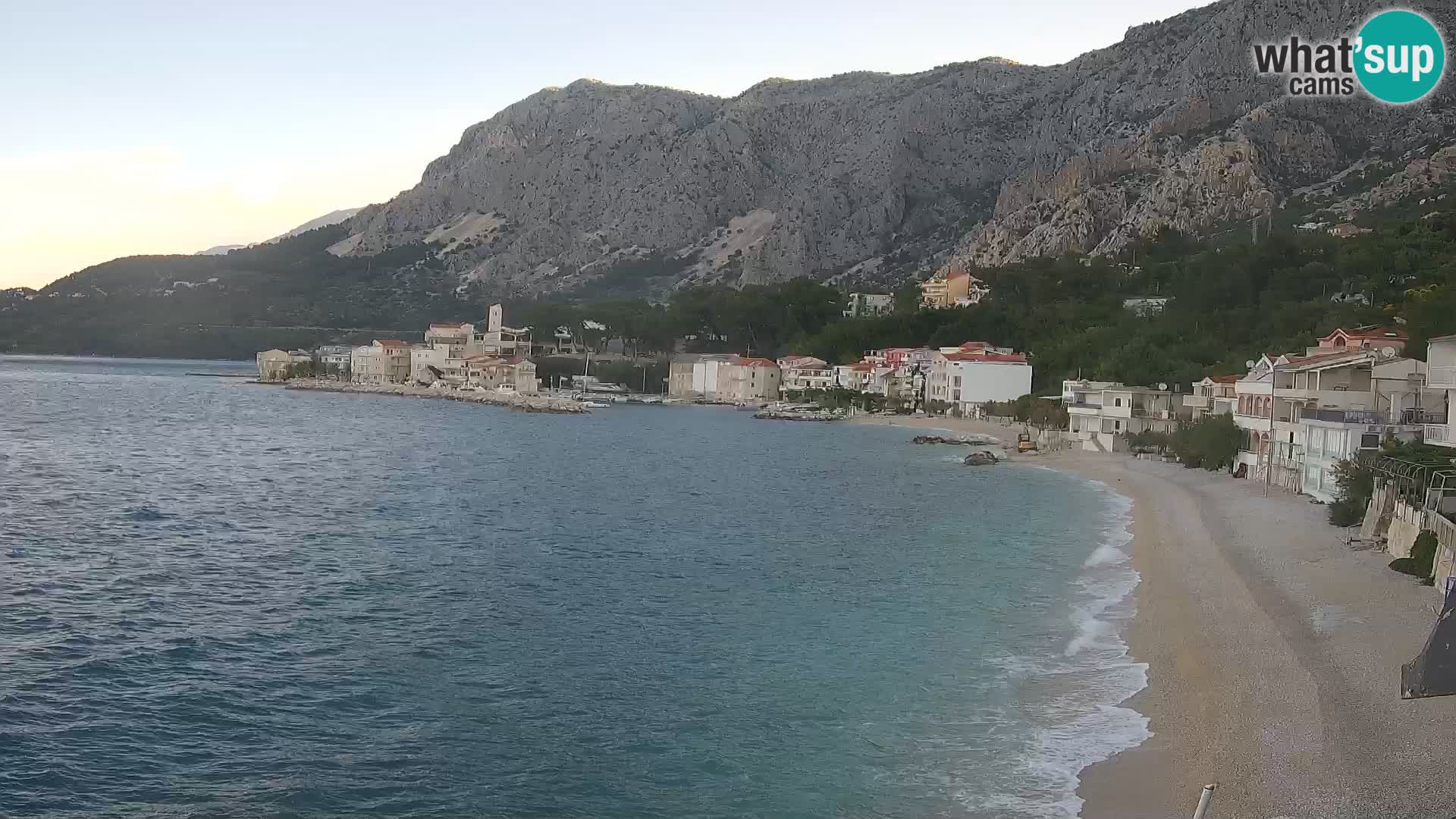 Webcam Drašnice (Podgora)  – Beach – Ober apartments