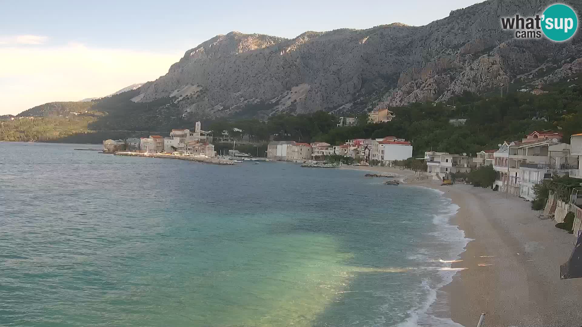 Kamera v živo Drašnice (Podgora) – Plaža