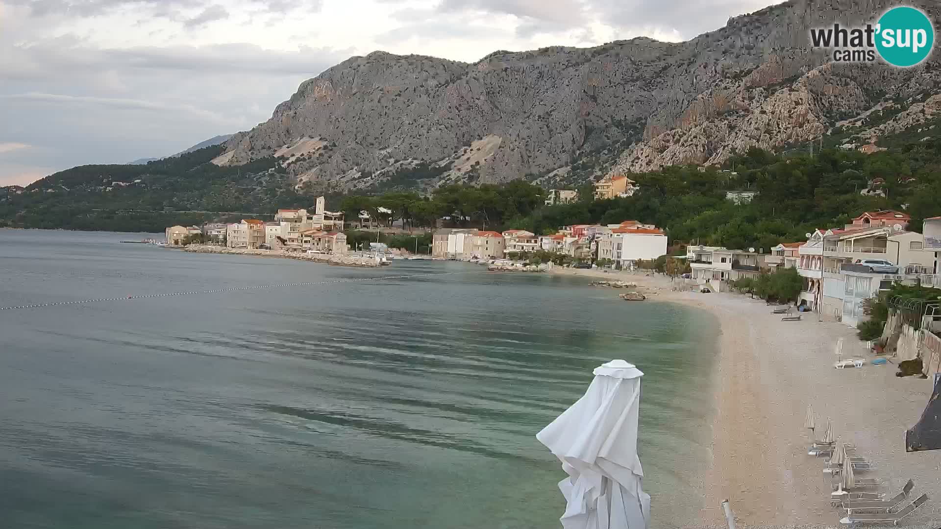 Webcam Drašnice (Podgora)  – Plage