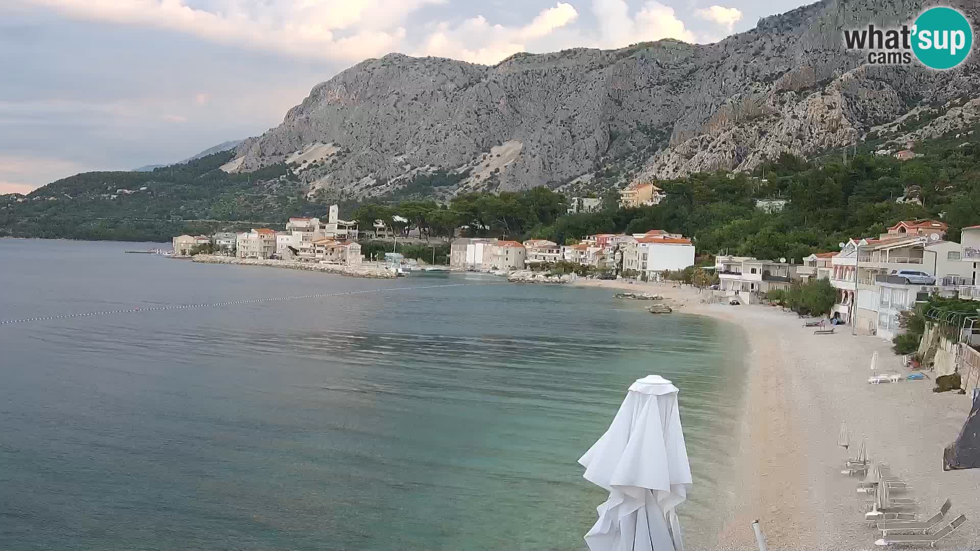 Kamera v živo Drašnice (Podgora) – Plaža
