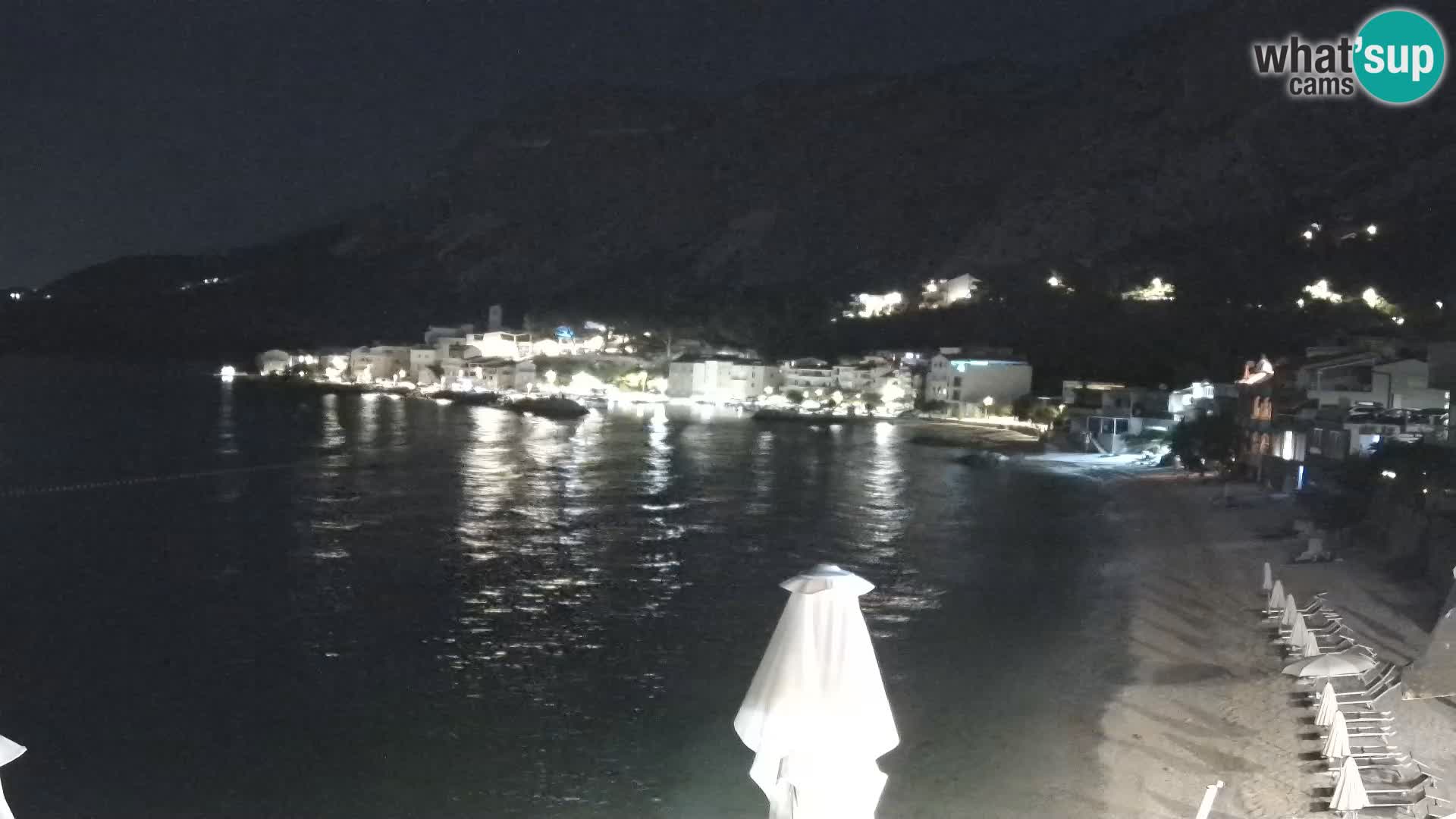 Kamera v živo Drašnice (Podgora) – Plaža