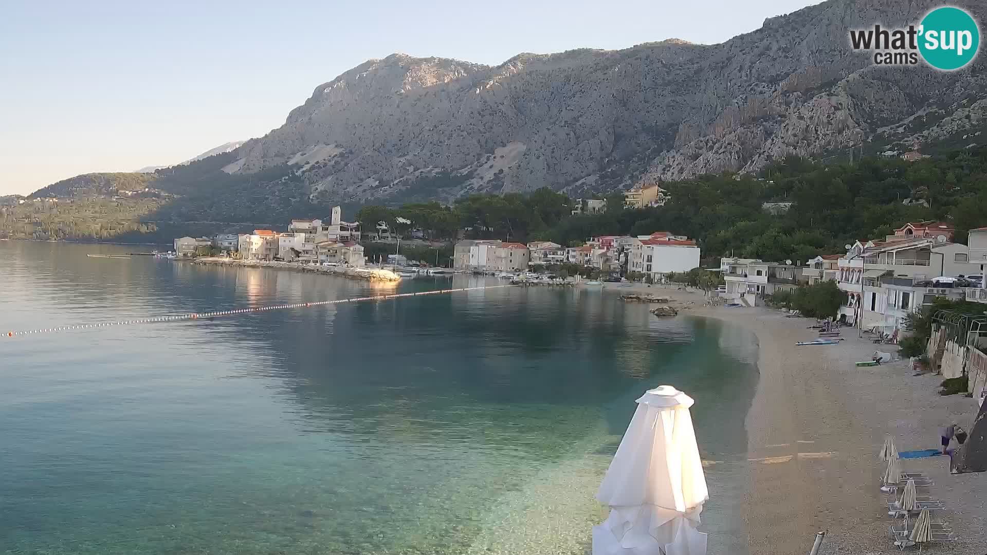 Webcam Drašnice (Podgora)  – Playa