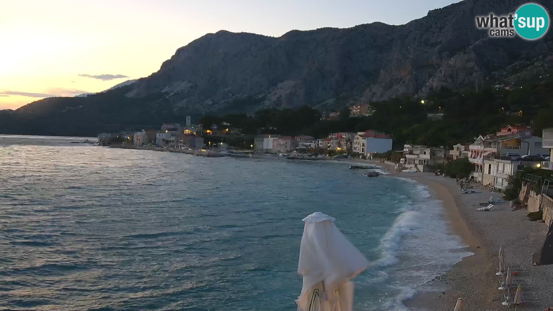 Webcam Drašnice (Podgora)  – Beach – Ober apartments