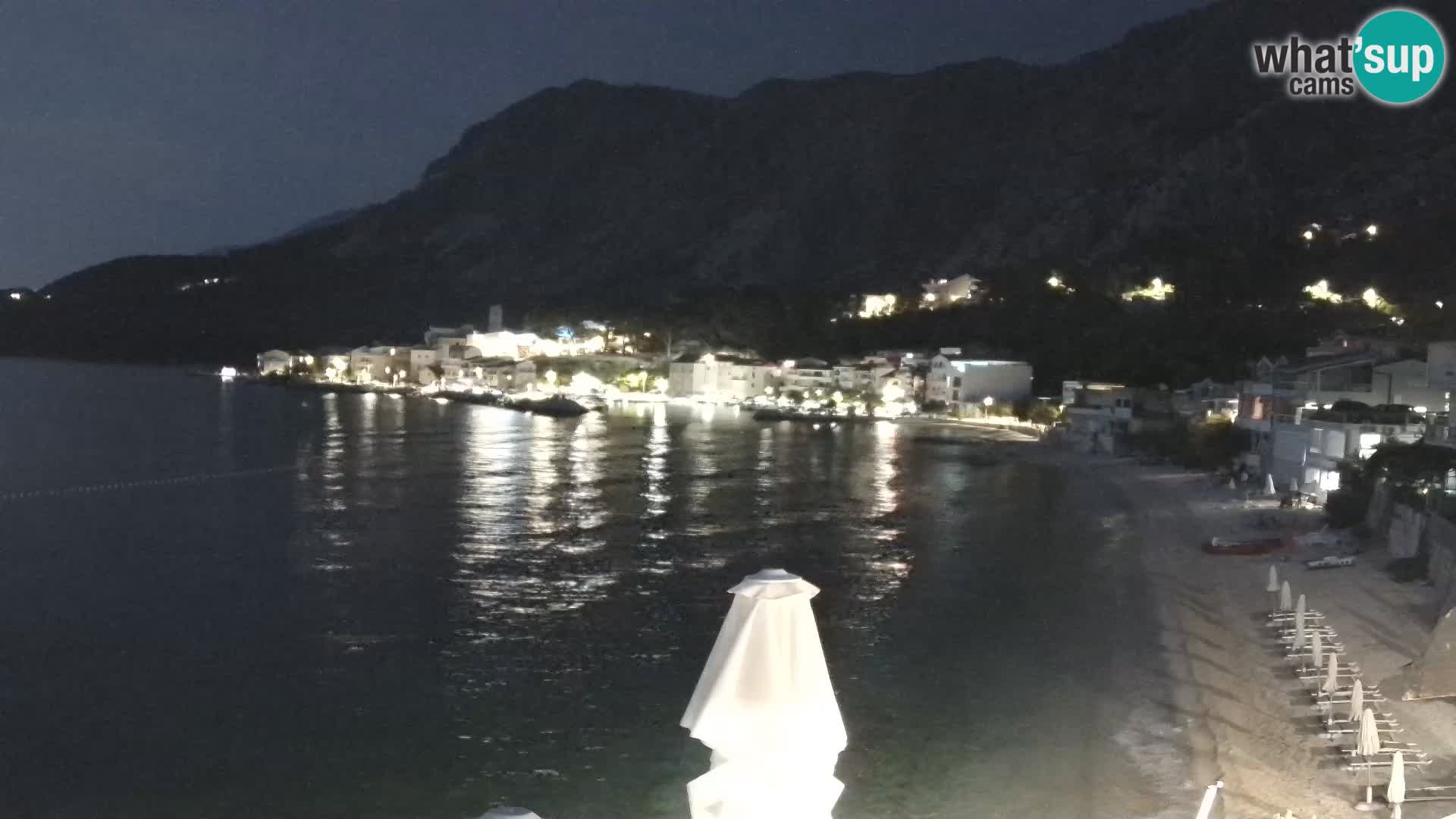 Kamera v živo Drašnice (Podgora) – Plaža