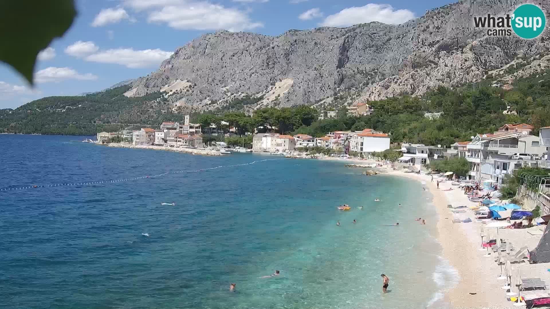 Webcam Drašnice (Podgora)  – Beach – Ober apartments