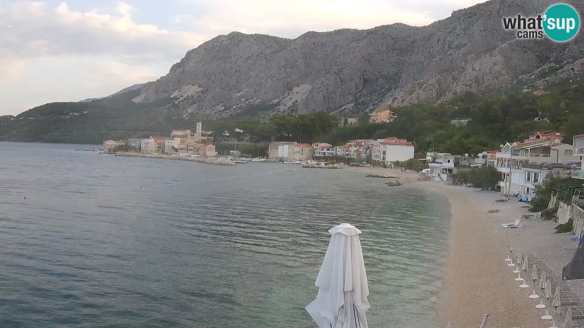 Webcam Drašnice (Podgora)  – Playa