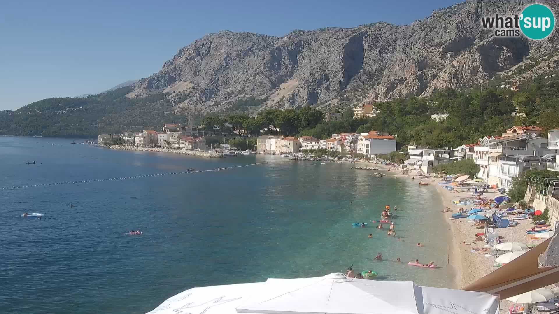 Webcam Drašnice (Podgora)  – Playa